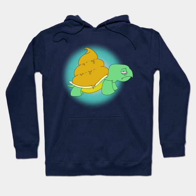 Turdle turtle pun poop joke Hoodie by Blaze_Belushi